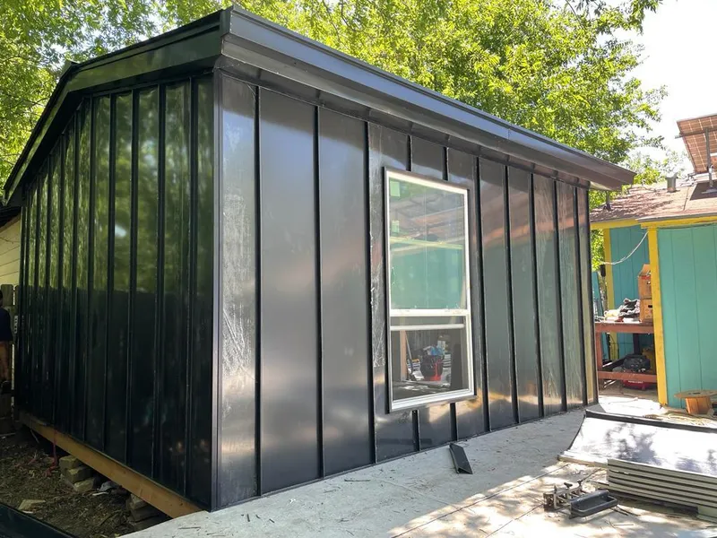 Black standing seam metal wall panels for Roof Inspection in Point Pleasant Beach